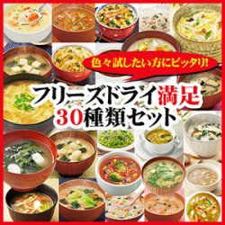 フリーズドライ 食品 満足 30種類セット